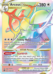 Arceus VSTAR 176/172 Rainbow Secret Rare VSTAR