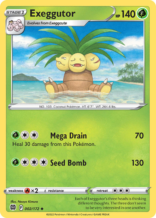 Exeggutor 2/172 Uncommon