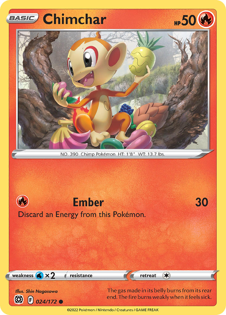 Chimchar 24/172 Common