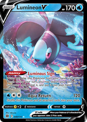 Lumineon V 040/172 Holo Rare V