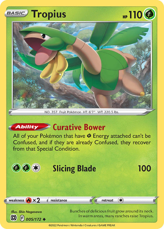 Tropius 5/172 Reverse Uncommon