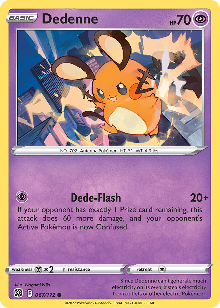 Dedenne 67/172 Reverse Common