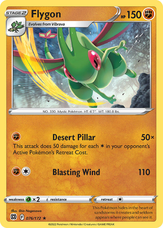 Flygon 76/172 Reverse Rare