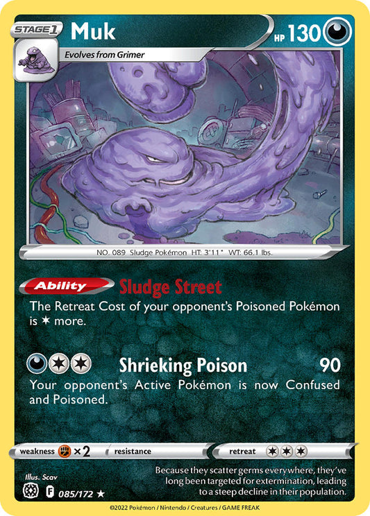 Muk 85/172 Reverse Rare