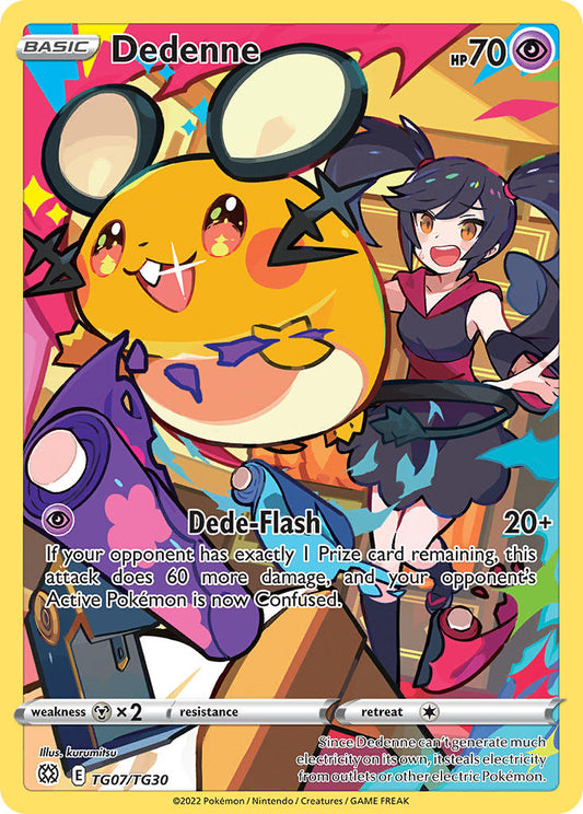 Dedenne TG07/TG30 Holo Rare