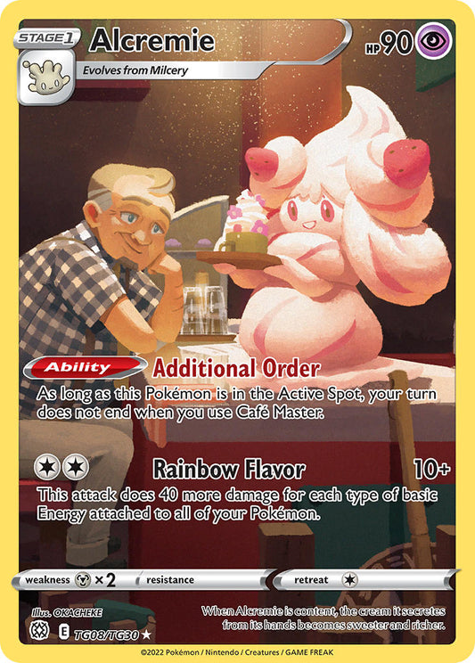 Alcremie TG08/TG30 Holo Rare