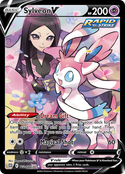 Sylveon V TG14/TG30 Holo Rare V