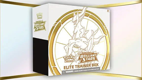 Brilliant Stars Elite Trainer Box Pokemon Cards