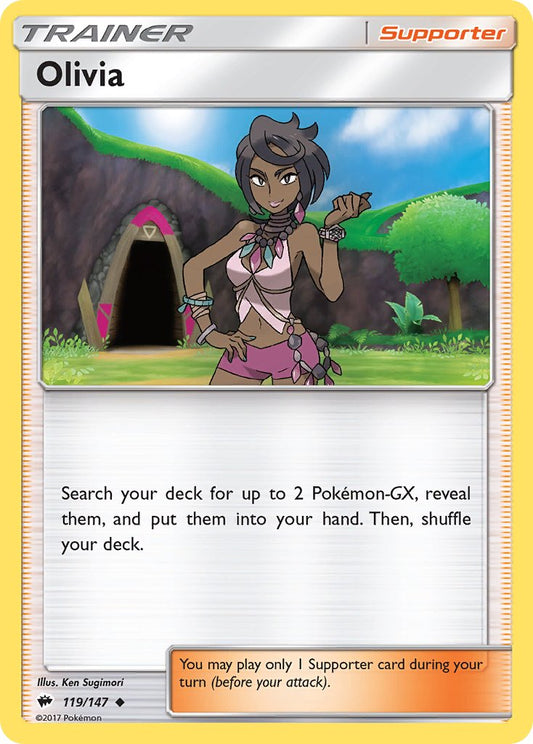 Olivia 119/147 Uncommon - MissingNo.