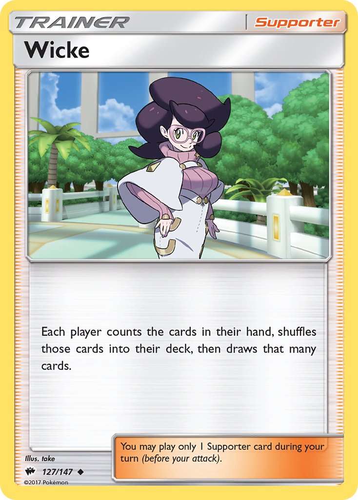 Wicke 127/147 Reverse Uncommon - MissingNo.