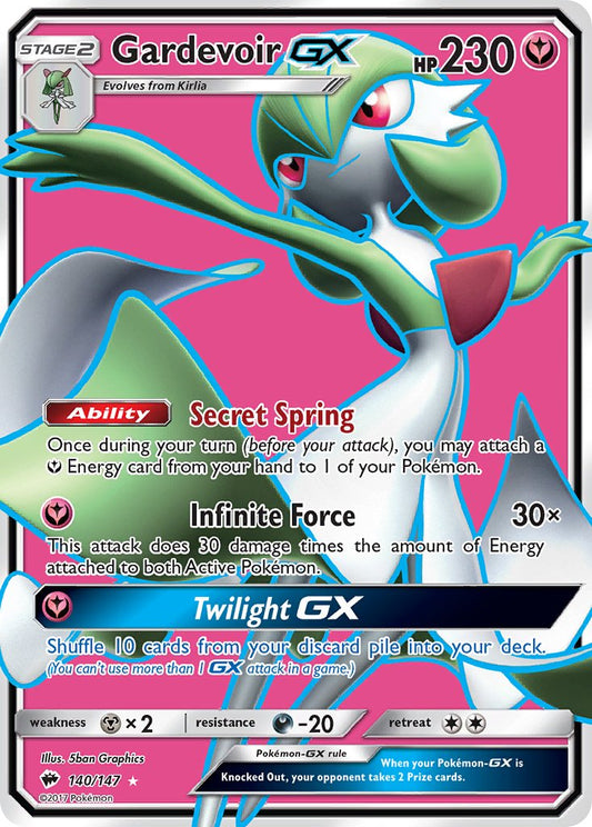 Gardevoir GX 140/147 Holo Ultra Rare GX - MissingNo.