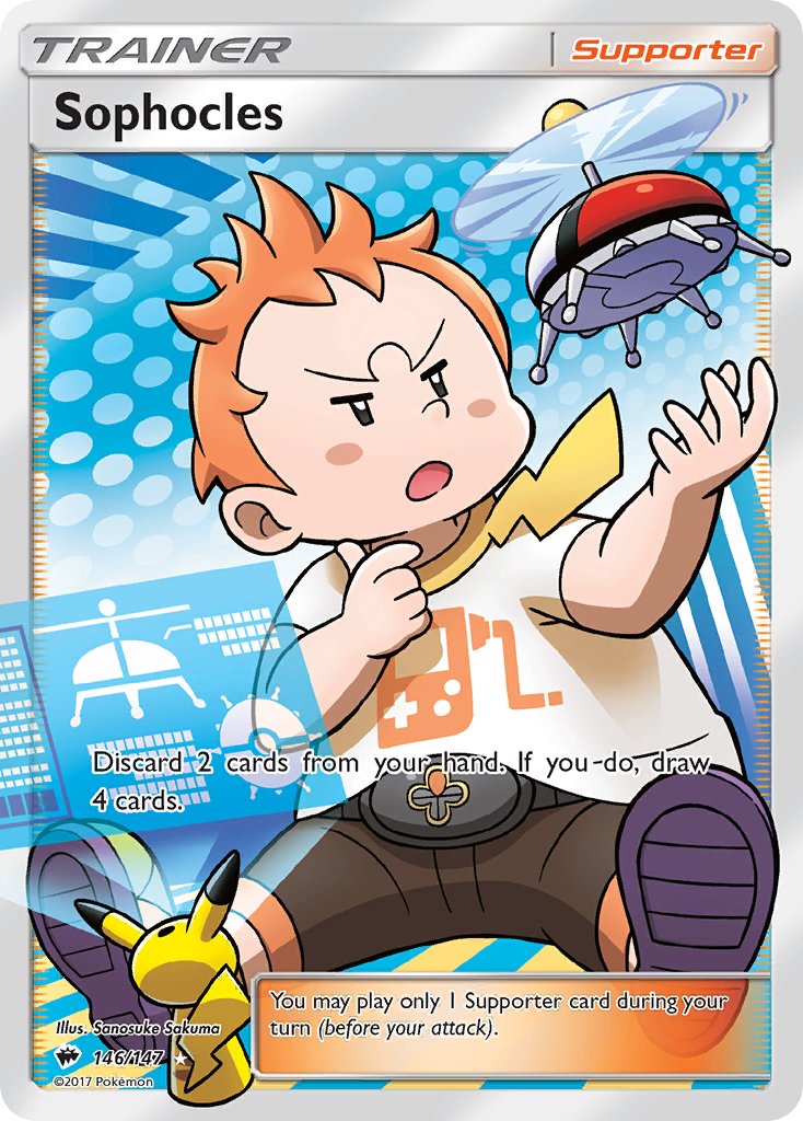 Sophocles 146/147 Holo Ultra Rare - MissingNo.