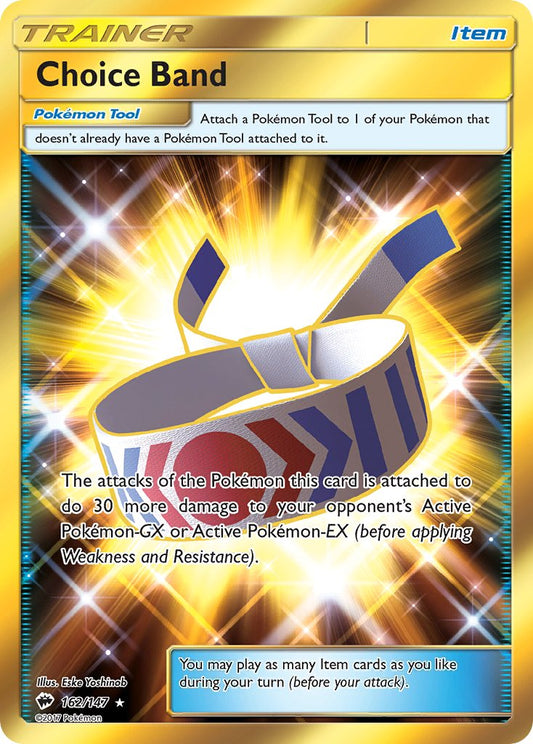 Choice Band 162/147 Gold Secret Rare - MissingNo.