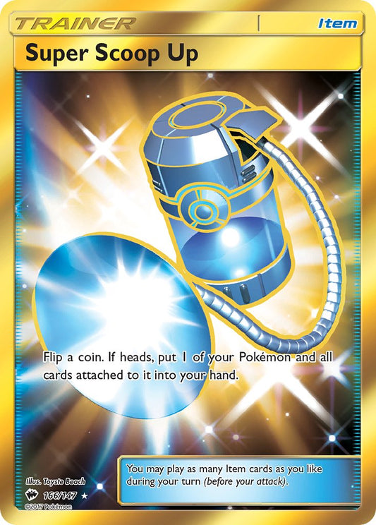 Super Scoop Up 166/147 Gold Secret Rare - MissingNo.