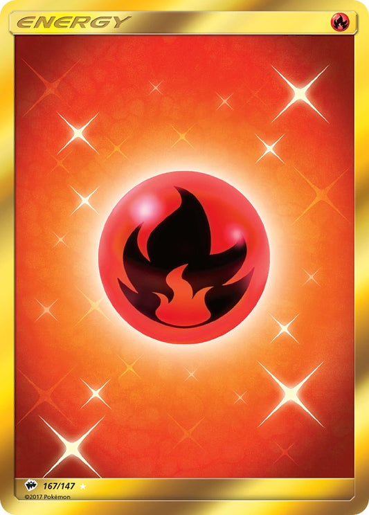 Fire Energy 167/147 Gold Secret Rare - MissingNo.