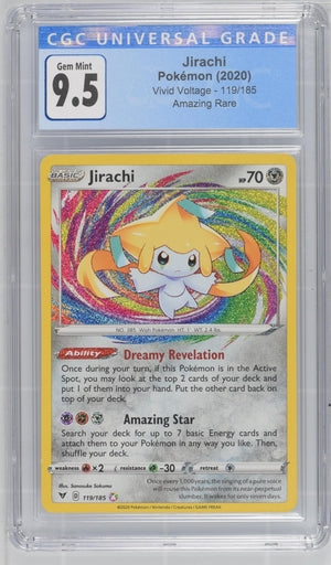 Jirachi 119 CGC 9.5 - MissingNo.