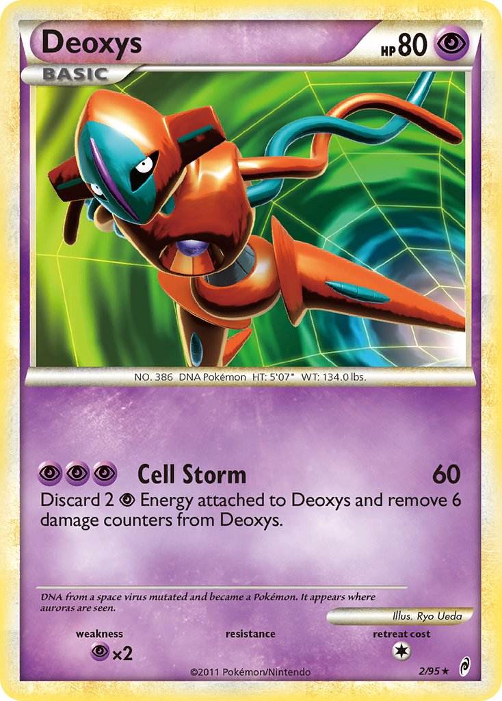 Deoxys 2/95 Holo Rare - MissingNo.