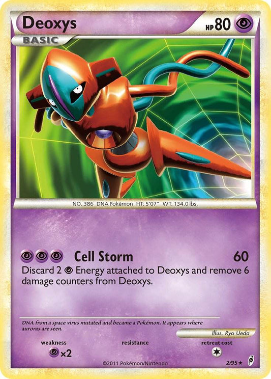 Deoxys 2/95 Holo Rare - MissingNo.