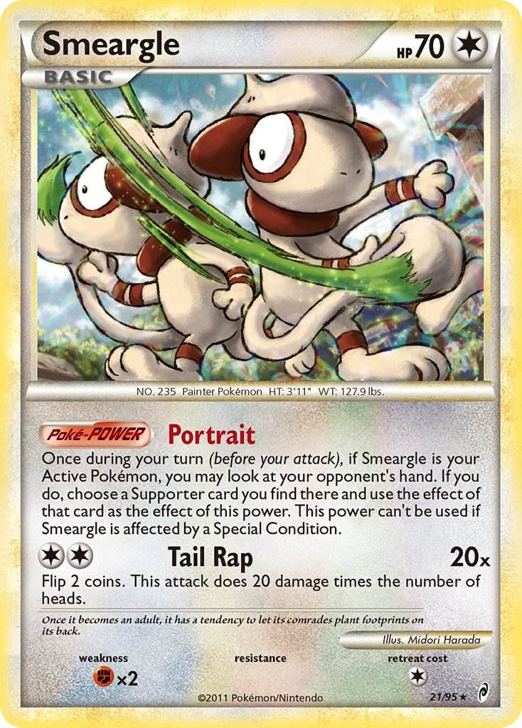 Smeargle 21/95 Holo Rare - MissingNo.