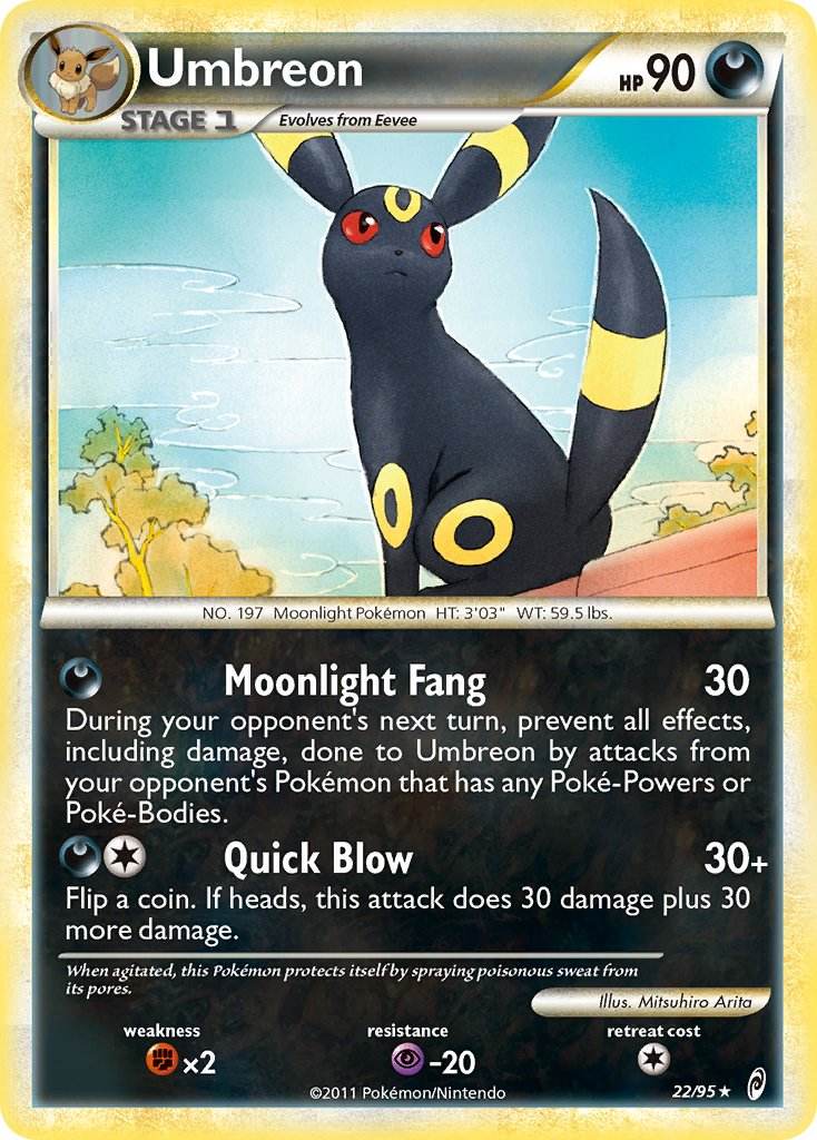 Umbreon 22/95 Holo Rare - MissingNo.