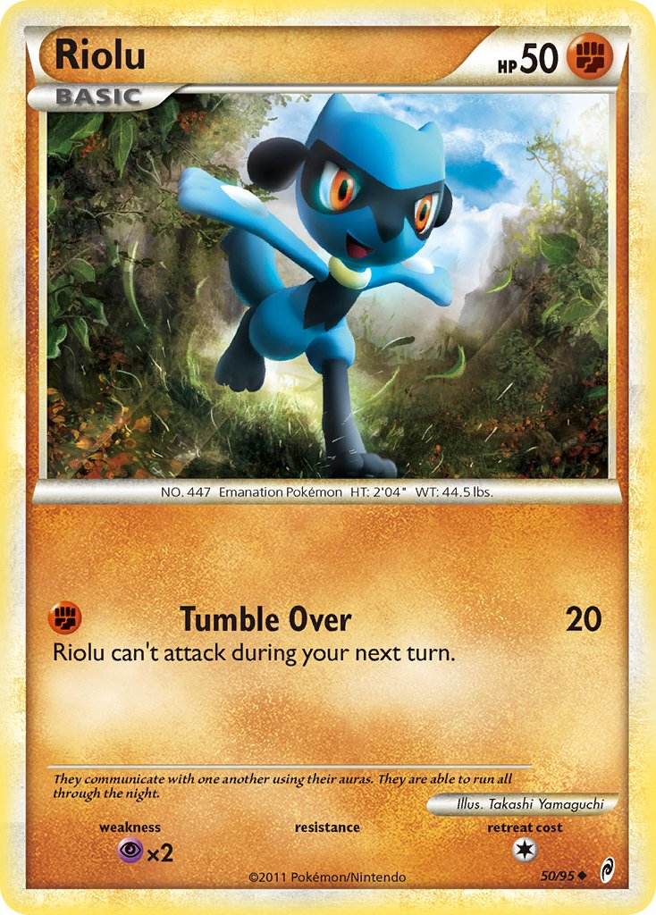 Riolu 50/95 Reverse Uncommon - MissingNo.