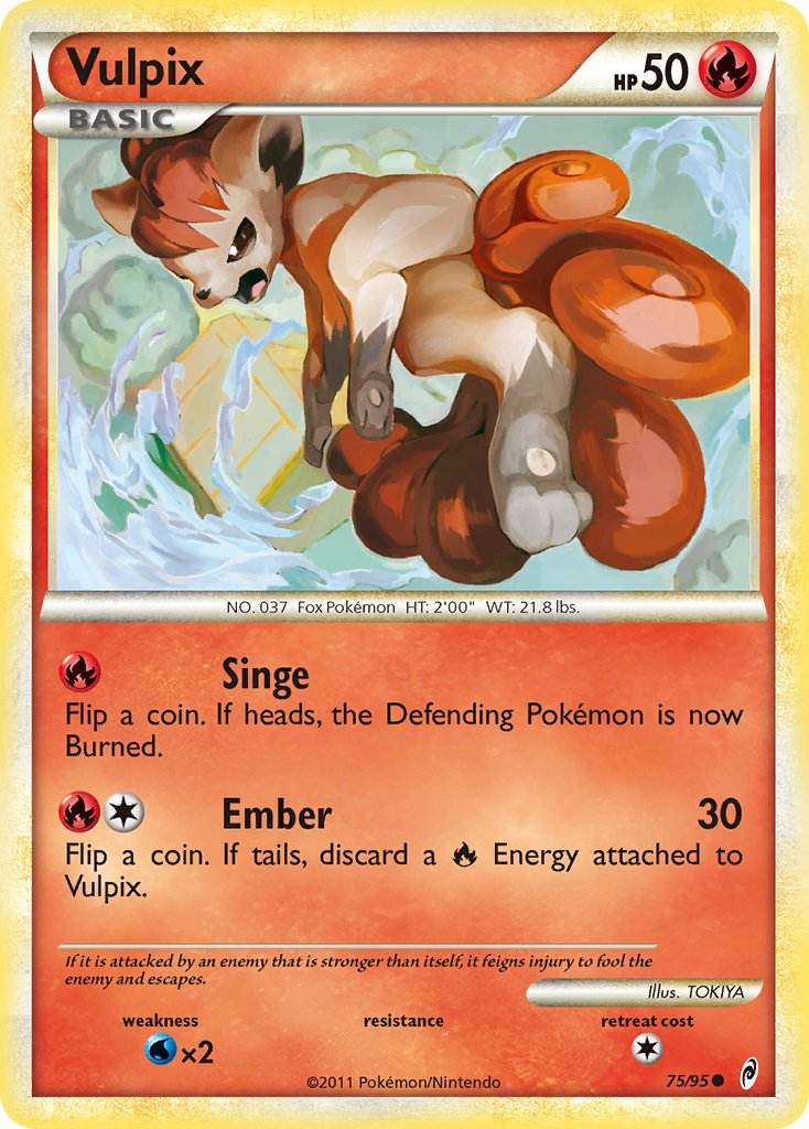 Vulpix 75/95 Common - MissingNo.