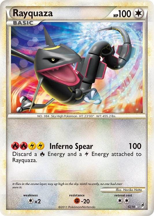 Rayquaza SL10 Holo Secret Rare - MissingNo.