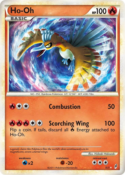Ho-Oh SL5 Holo Secret Rare - MissingNo.