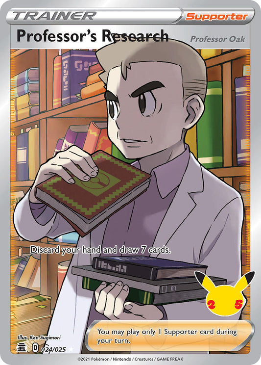 Professor's Research 24/25 Holo Rare