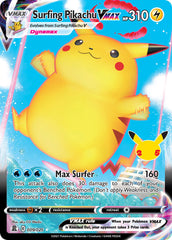 Surfing Pikachu VMAX 009/025 Holo Rare VMAX