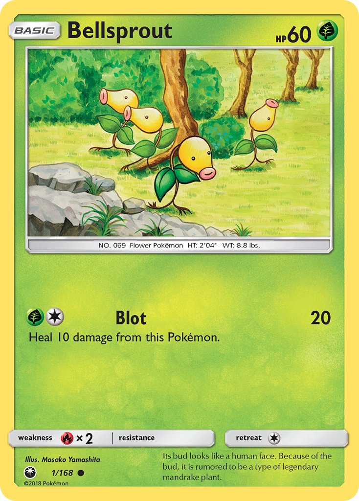 Bellsprout 1/168 Common - MissingNo.