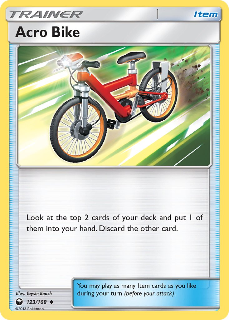 Acro Bike 123/168 Uncommon - MissingNo.