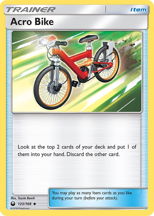 Acro Bike 123/168 Uncommon - MissingNo.