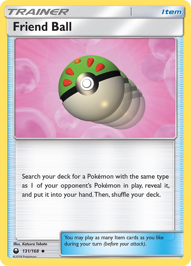 Friend Ball 131/168 Reverse Uncommon - MissingNo.