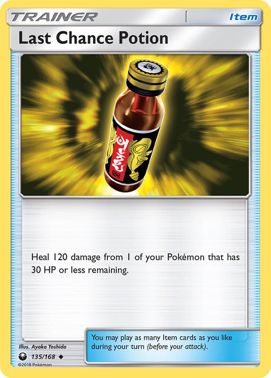 Last Chance Potion 135/168 Reverse Uncommon - MissingNo.