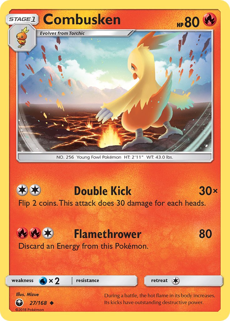 Combusken 27/168 Uncommon - MissingNo.
