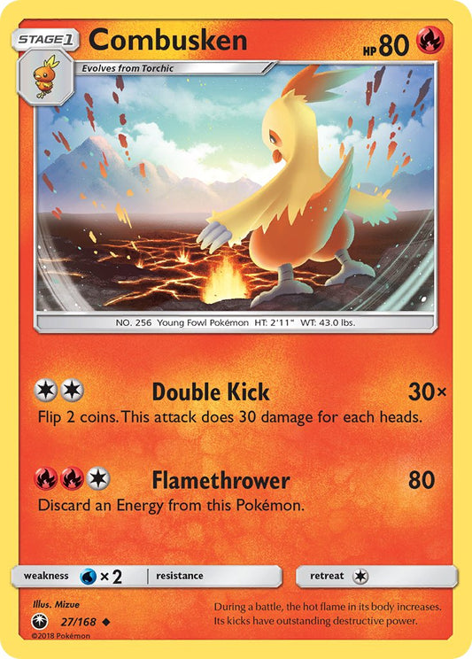 Combusken 27/168 Uncommon - MissingNo.