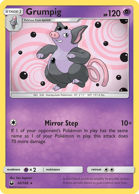Grumpig 60/168 Non-Holo Rare - MissingNo.