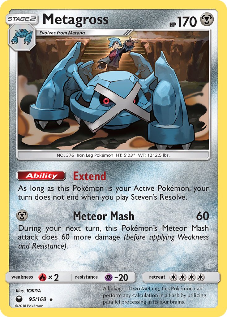 Metagross 95/168 Holo Rare - MissingNo.