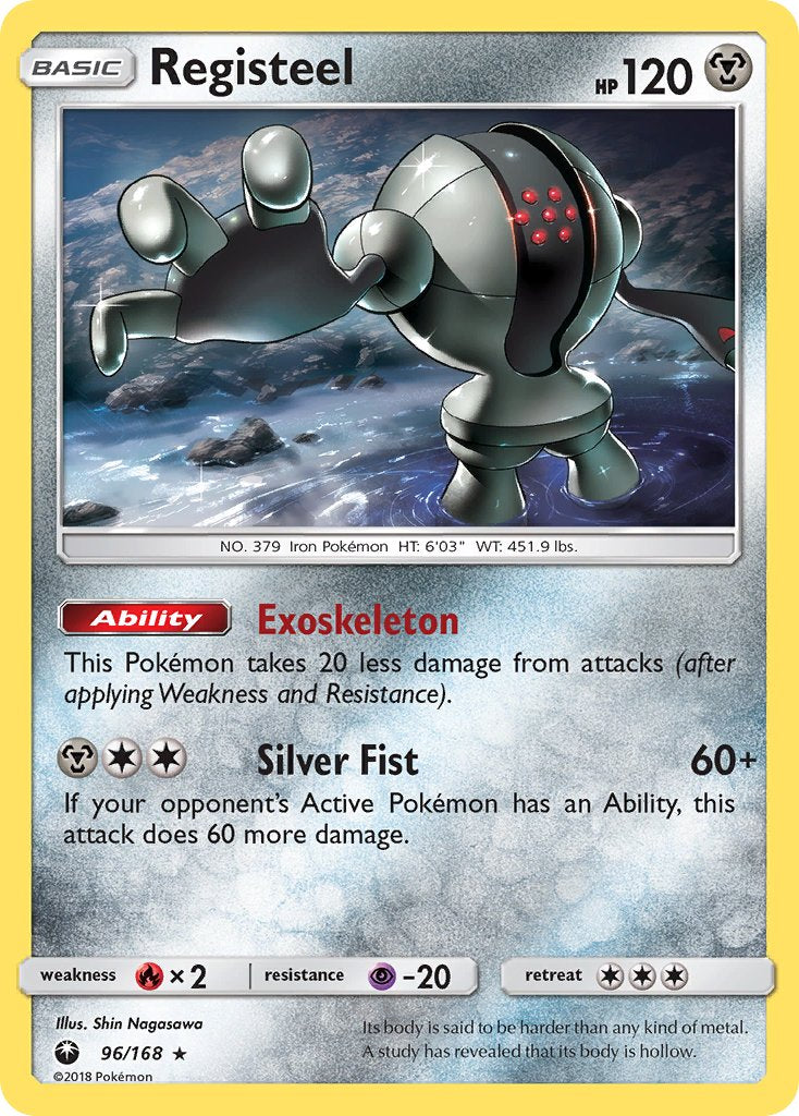 Registeel 96/168 Reverse Rare - MissingNo.