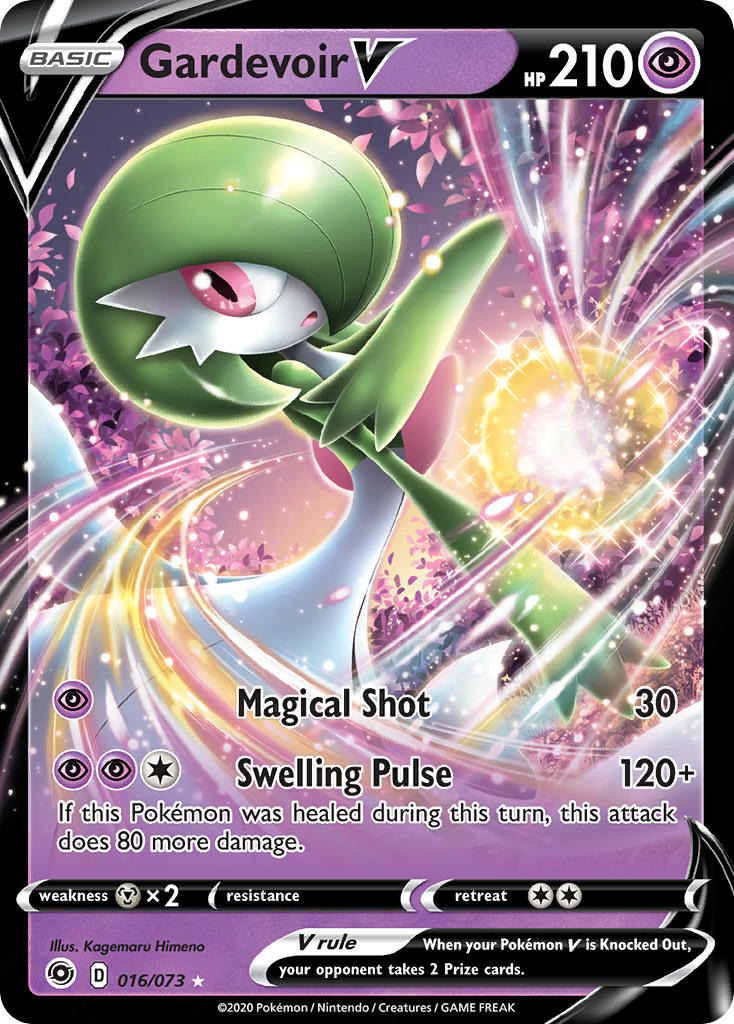 Gardevoir V 016/073 Holo Rare V - MissingNo.