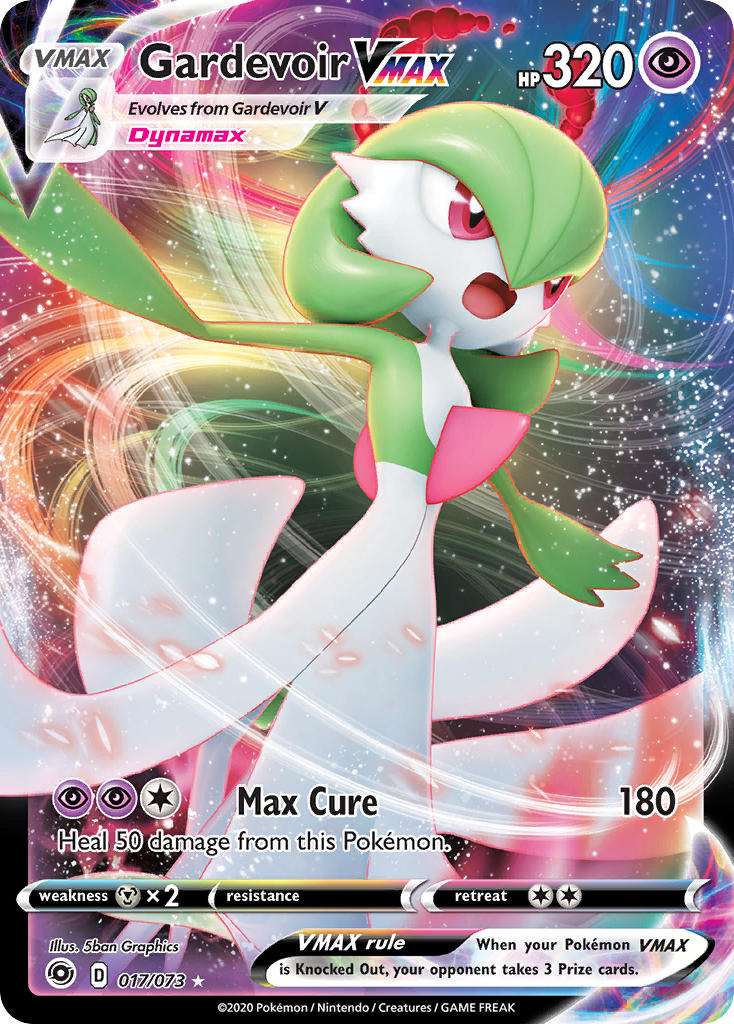 Gardevoir VMAX 017/073 Holo Rare VMAX - MissingNo.