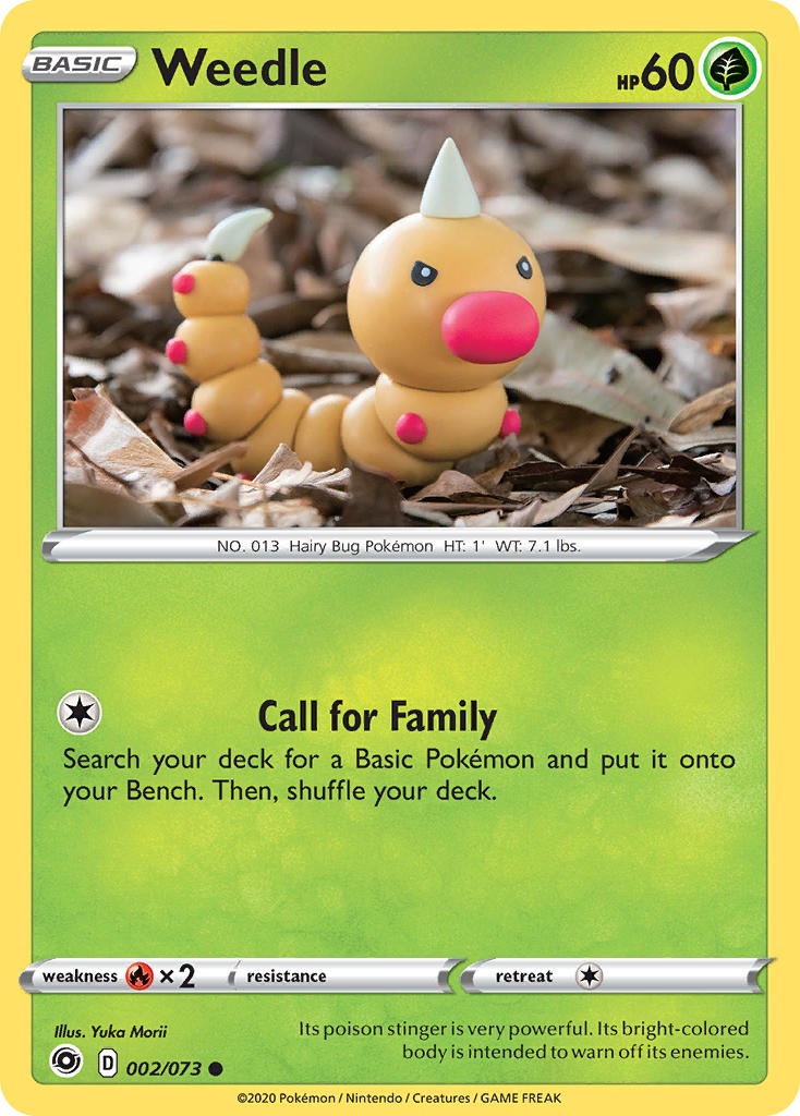 Weedle 002/073 Common - MissingNo.