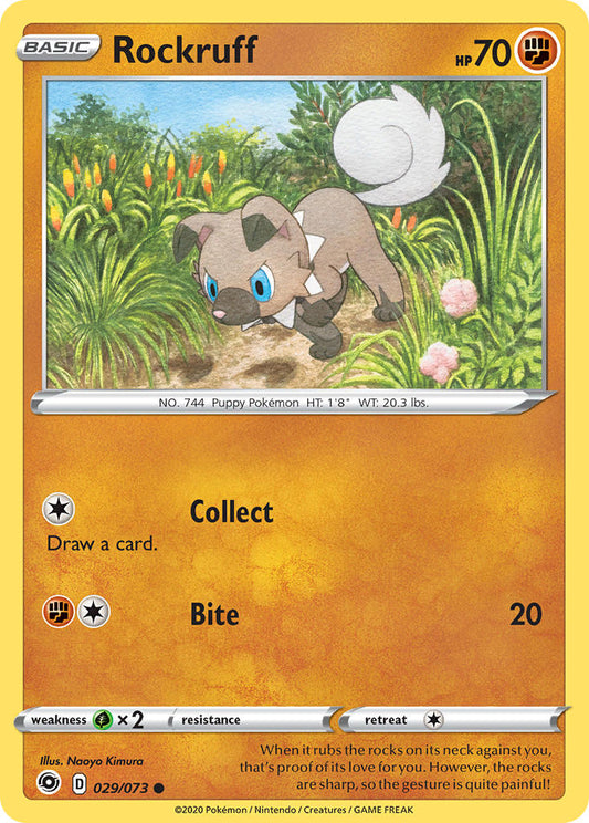 Rockruff 029/073 Reverse Common - MissingNo.