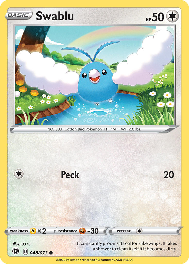 Swablu 048/073 Common - MissingNo.