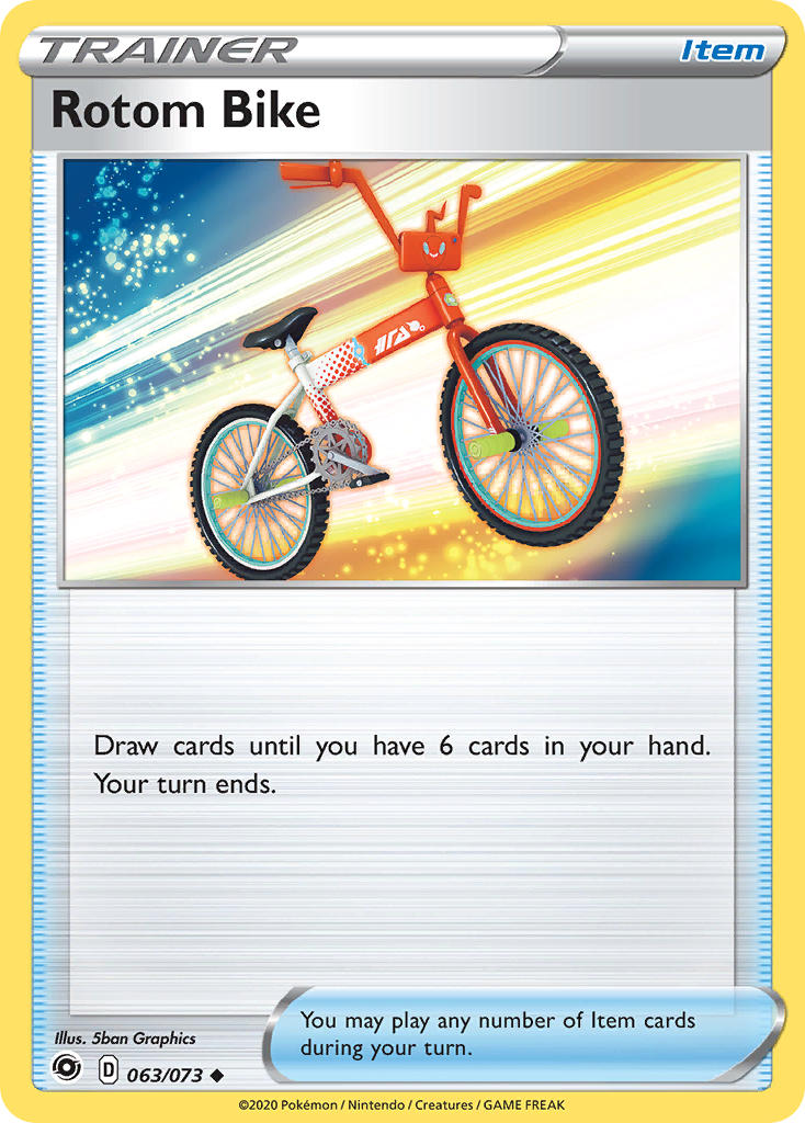 Rotom Bike 063/073 Uncommon - MissingNo.