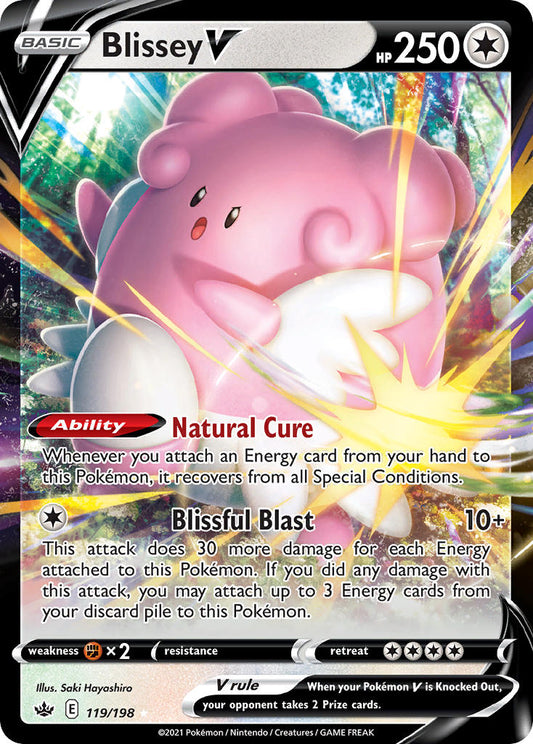 Blissey V 119/198 Holo Rare V