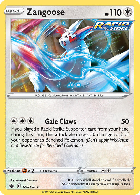 Zangoose 120/198 Non-Holo Rare