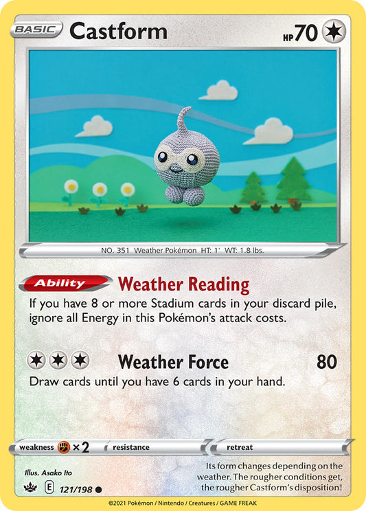 Castform 121/198 Common