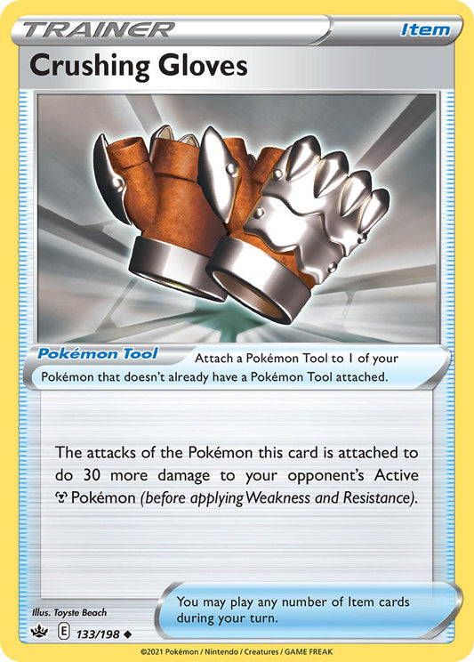Crushing Gloves 133/198 Reverse Uncommon